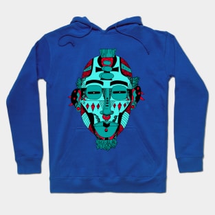 Turqred African Mask 5 Hoodie